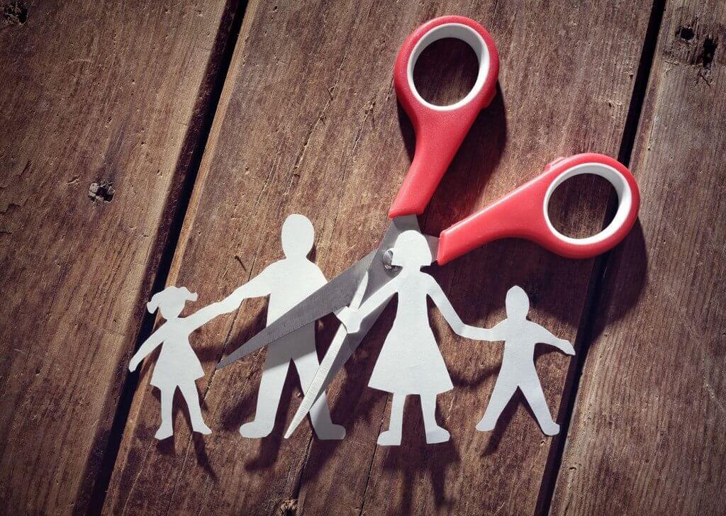Развод в семье с детьми
